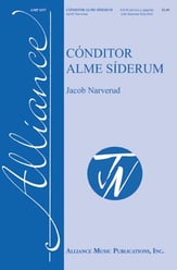 Conditor Alme Siderum SATB choral sheet music cover